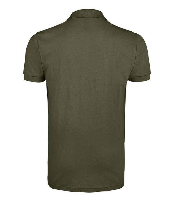 SOL'S Prime Poly/Cotton Piqué Polo Shirt Army