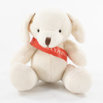 Sash Animal 12cm Bailey Patch Puppy Dog, Cream