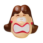 Stress Crazy Face Female