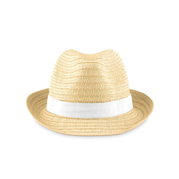 Branded Paper straw hat