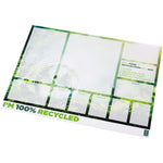Branded Desk-Mate® A2 recycled notepad 50 pages