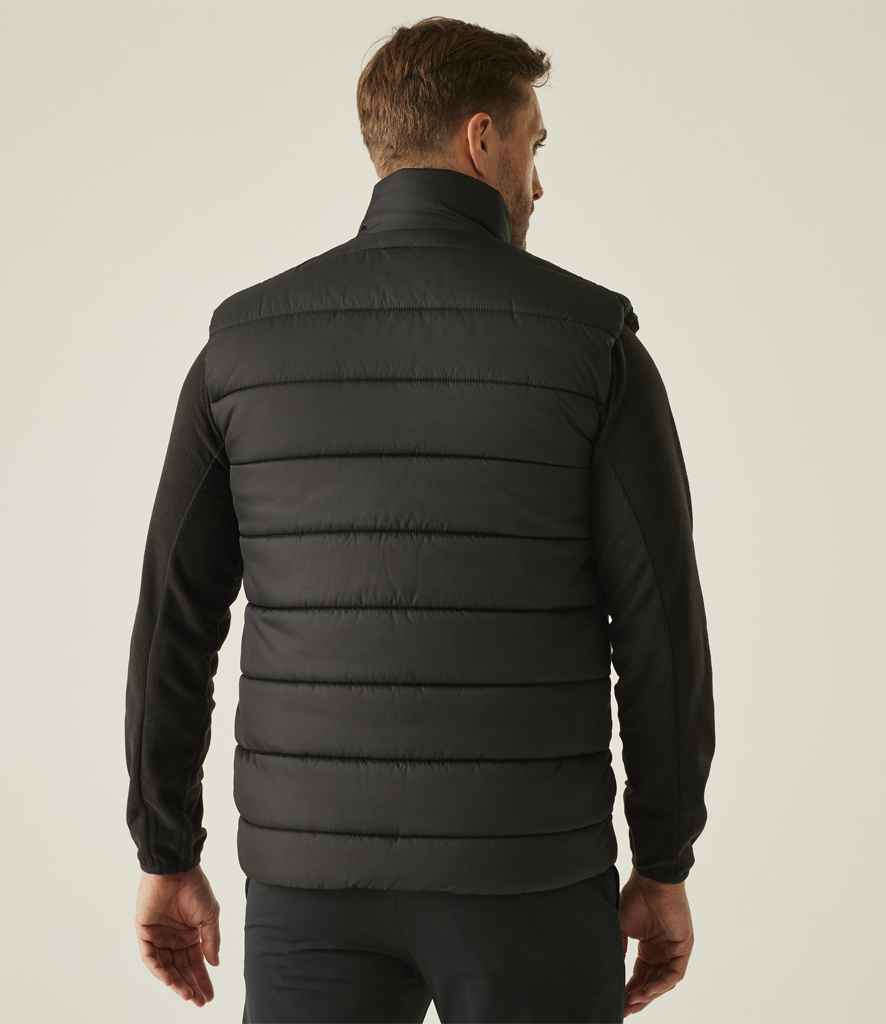 Regatta Navigate Thermal Bodywarmer Black/Lime Green