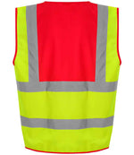 Pro RTX High Visibility Waistcoat Yellow/Red
