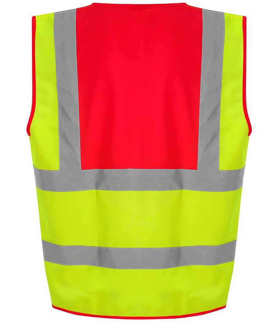 Pro RTX High Visibility Waistcoat Yellow/Red