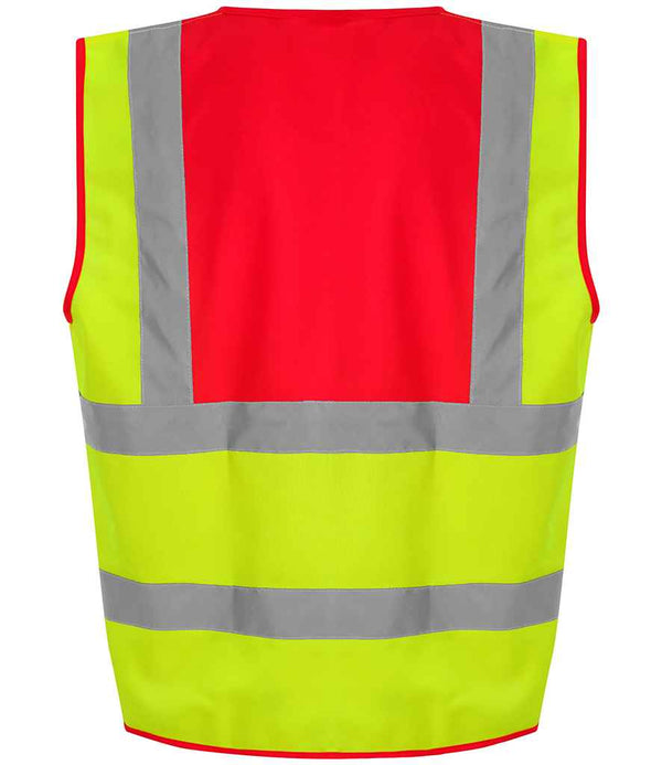 Pro RTX High Visibility Waistcoat Yellow/Red