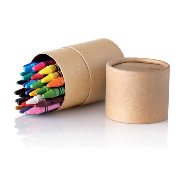 30 wax crayons | Branded Crayons