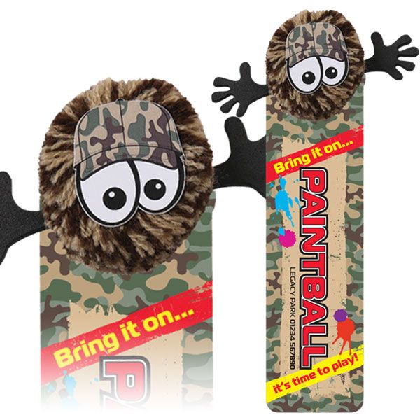 Mophead with Hands on a Bookmark!