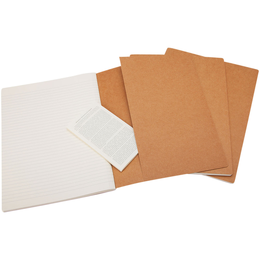 Moleskine Cahier Large Ruled Journal Black
