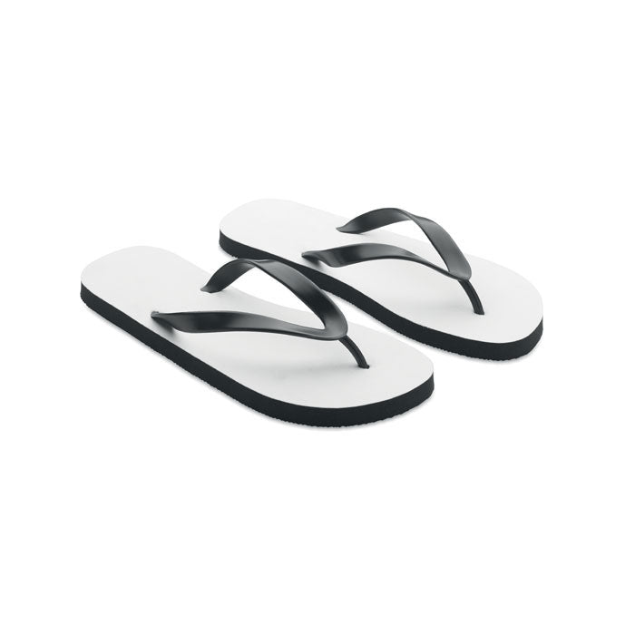 Branded Sublimation beach slippers XL