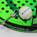 Branded Tennis Ball Keyring