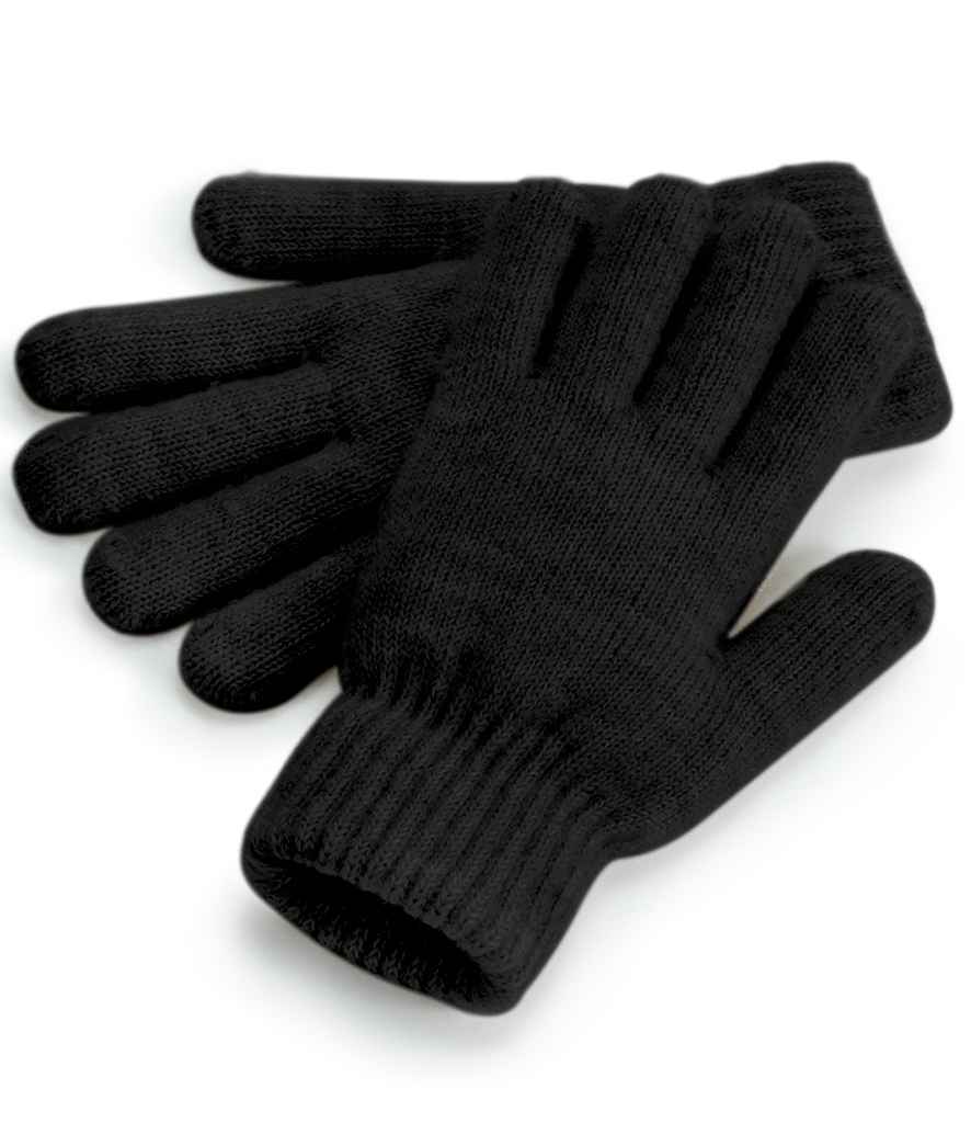Branded Beechfield Cosy Ribbed Cuff Gloves