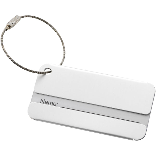 Branded Discovery luggage tag