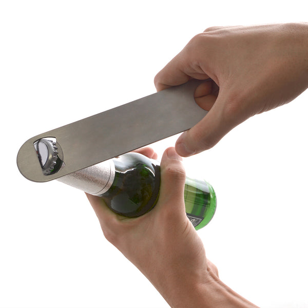 Branded Boston Flat Bottle Opener
