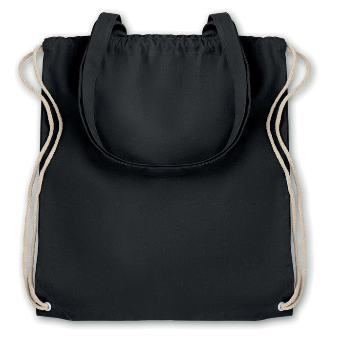 Branded 220gr/m² canvas 2 function bag