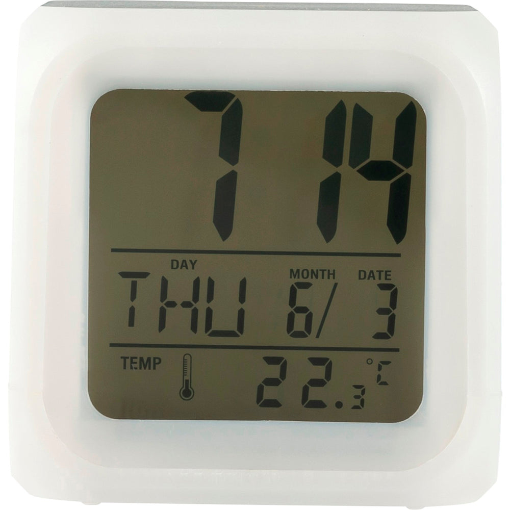 Branded Finkelgate Cube alarm clock