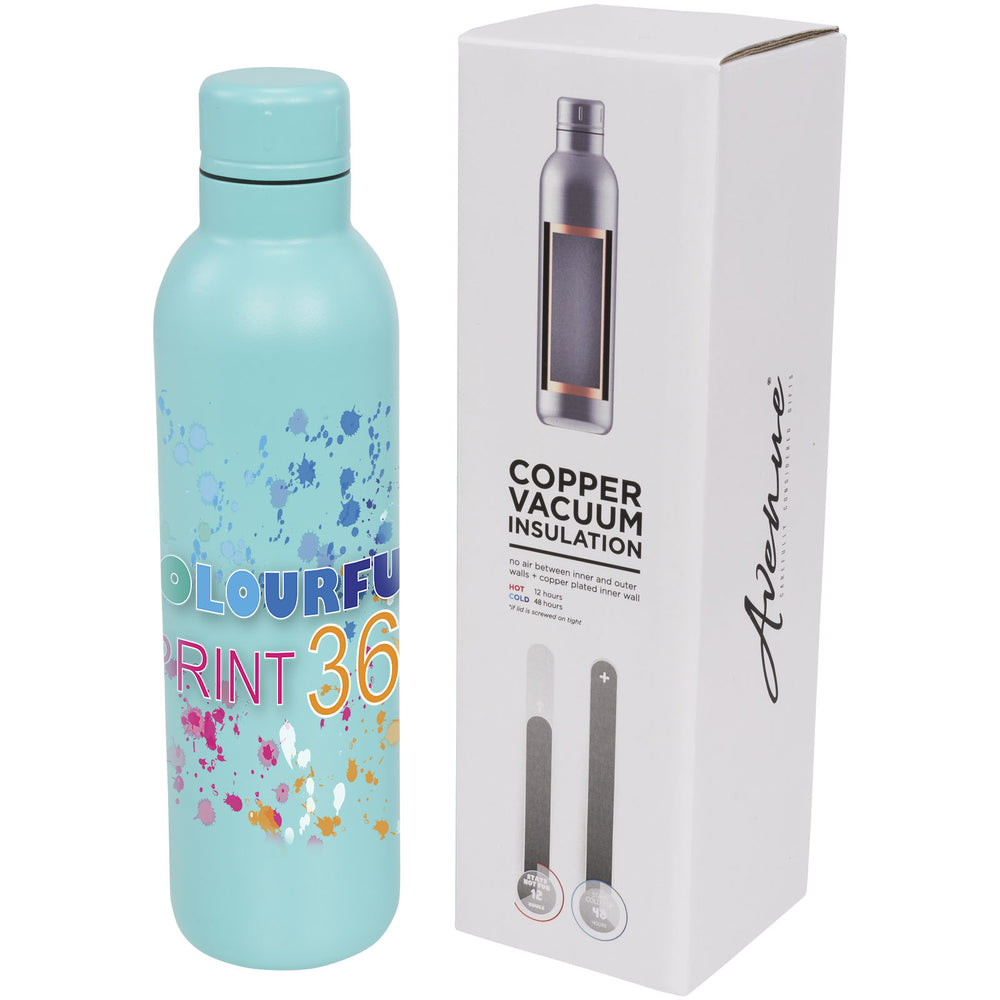 Branded Thor 510 ml copper vacuum insulated water bottle