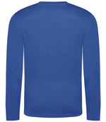AWDis Cool Long Sleeve Wicking T-Shirt Royal Blue