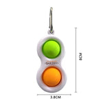 Pop it Fidget Keyring