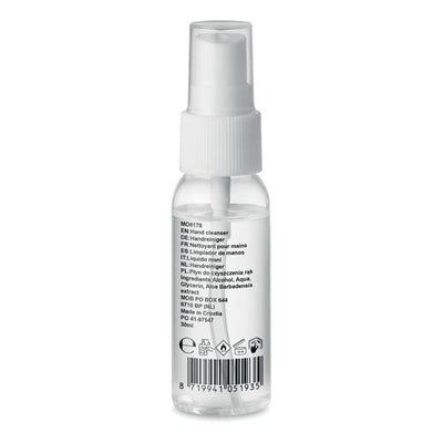 30ml hand cleanser spray