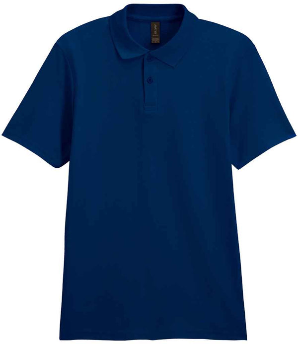 Gildan SoftStyle® Double Piqué Polo Shirt Navy
