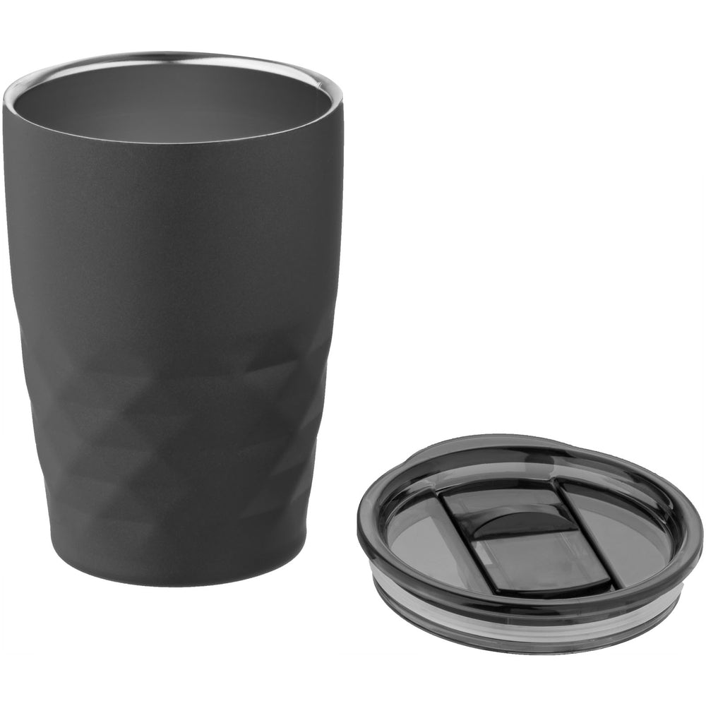 Branded Geo 350 ml copper vacuum insulated tumbler