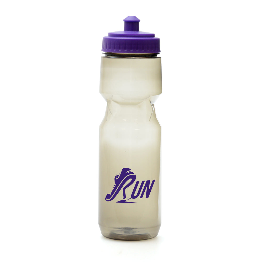 Branded Bilby 750ml OCEAN-BOUND RPET bottle with Squeeze Top Lid