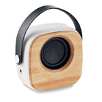 Speaker 3W with bamboo front