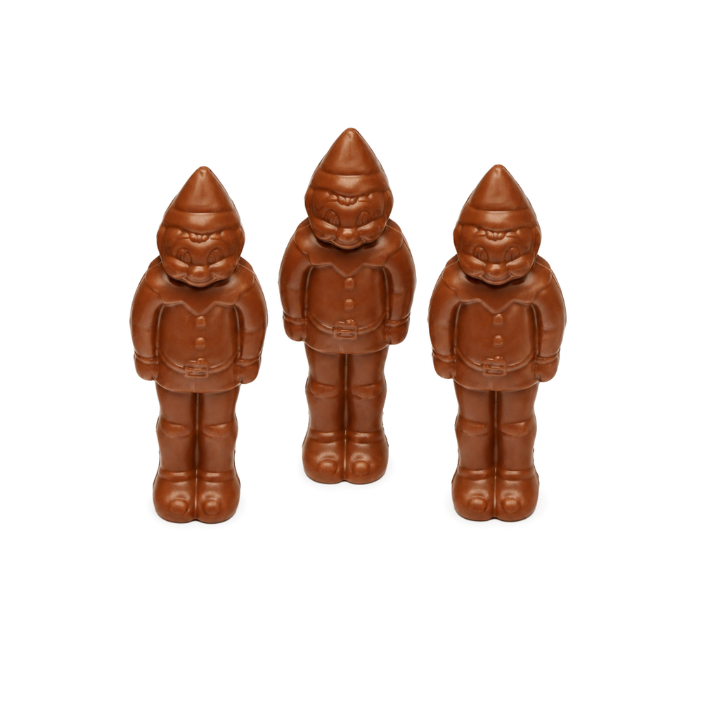 Branded Treat Box with a Trio of Elves