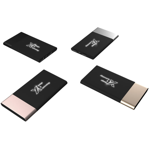 SCX.design P20 5000 mAh light-up powerbank
