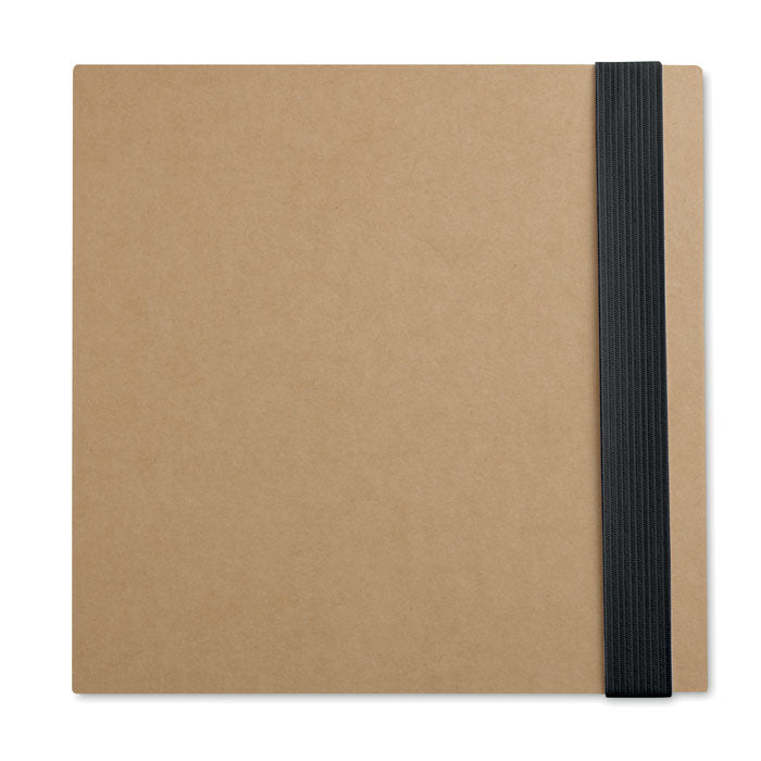 Branded Recycled Carton Notebook with memo set and pen