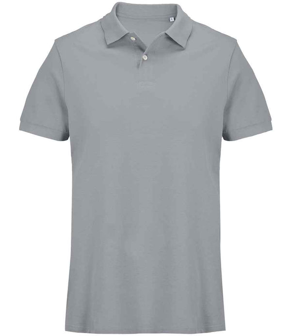 SOL'S Unisex Pacific Twin Piqué Polo Shirt Pure Grey
