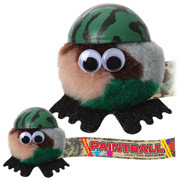 Logobugs Wearing Hats Army Hatter