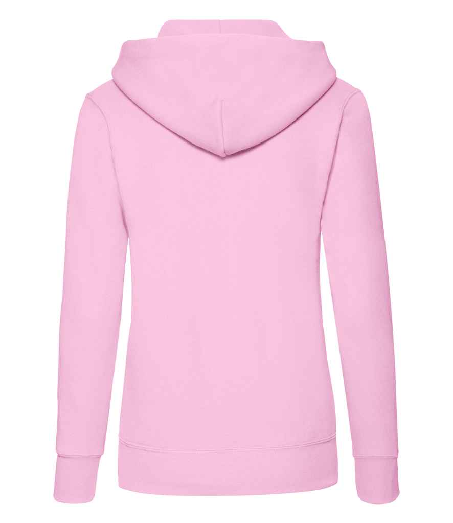 Fruit of the Loom Classic Lady Fit Hooded Sweatshirt Light Pink