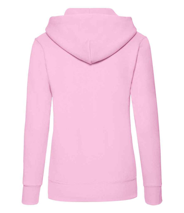 Fruit of the Loom Classic Lady Fit Hooded Sweatshirt Light Pink
