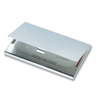 Branded Aluminium business card holder