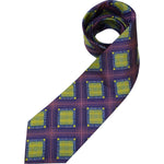 Branded Woven Silk Tie