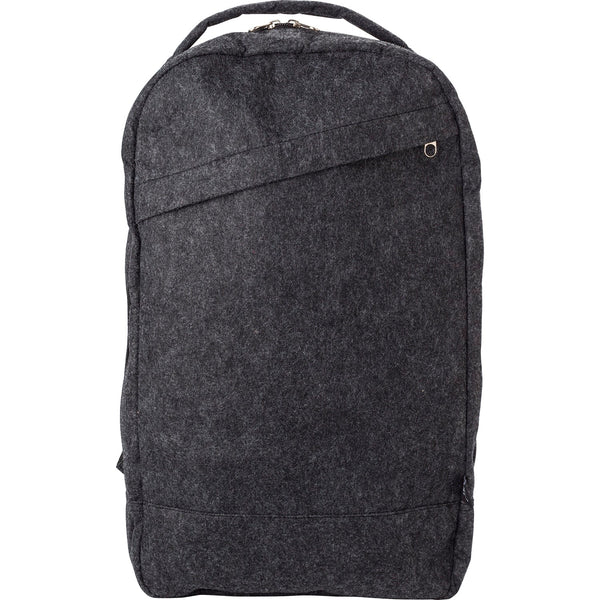 Yederick RPET felt backpack