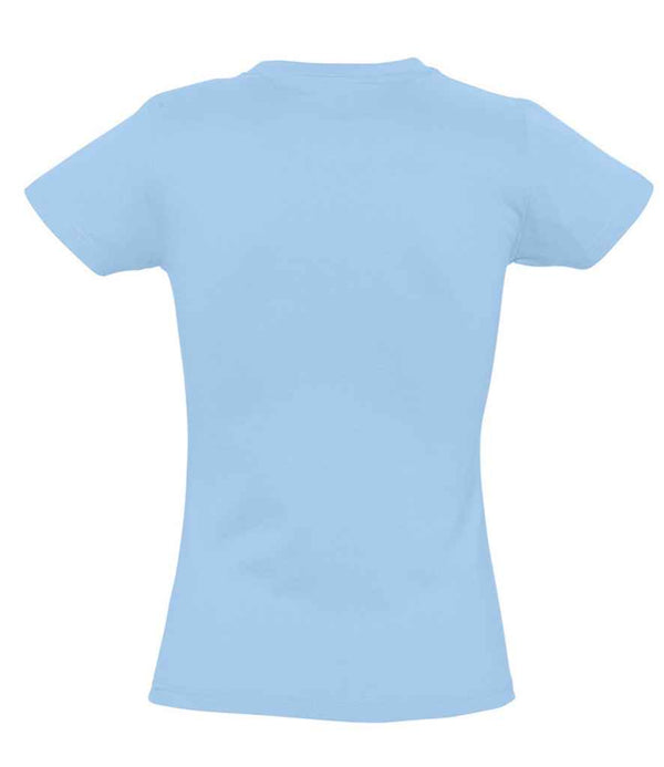 SOL'S Ladies Imperial Heavy T-Shirt Sky Blue