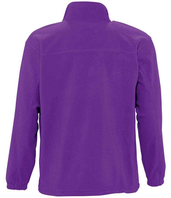 SOL'S North Fleece Jacket Dark Purple