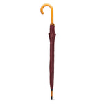 23 inch umbrella with Wooden Handle Burgundy