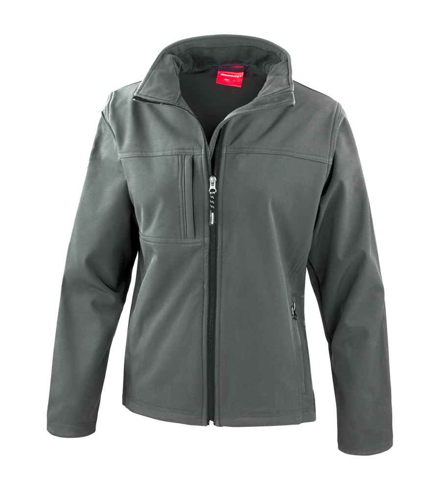 Result Ladies Classic Soft Shell Jacket Grey