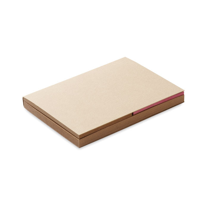 Branded Recycled paper memo set