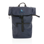 Branded Impact AWARE™ RPET water resistant 15.6" laptop backpack