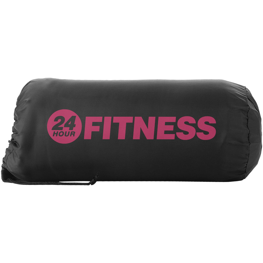 Huggy fleece plaid blanket with carry pouch