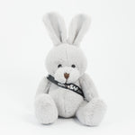 Sash Animal 15cm Rabbit, Grey
