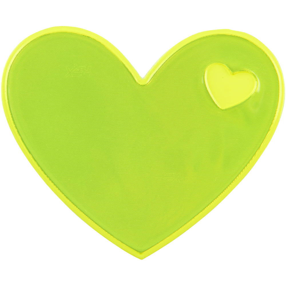 Branded RFX™ S-12 heart M reflective PVC sticker
