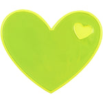 Branded RFX™ S-12 heart M reflective PVC sticker