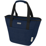 Branded Joey 9-can GRS recycled canvas lunch cooler bag 6L
