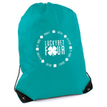 Pegasus Plus Drawstring Bags Teal