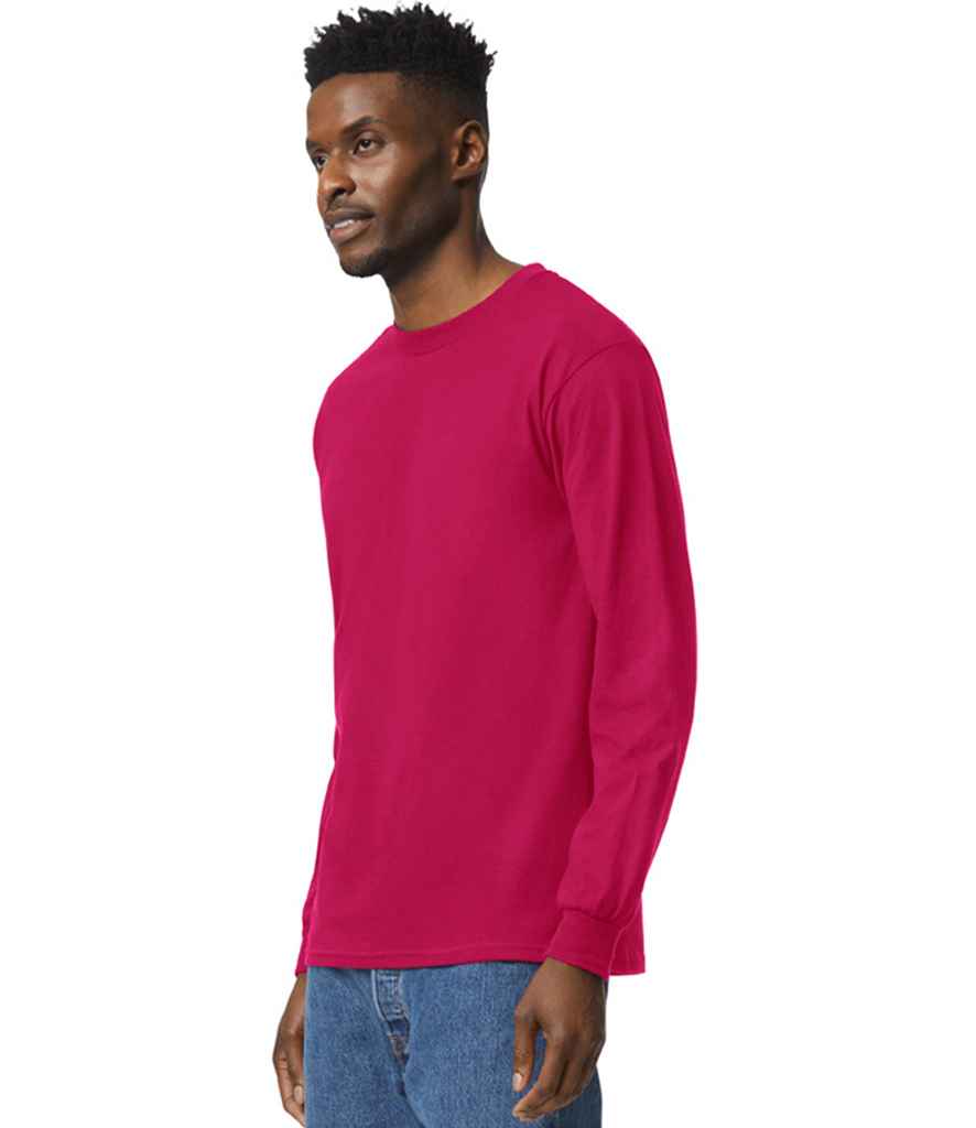 Gildan Ultra Cotton™ Long Sleeve T-Shirt Cardinal Red